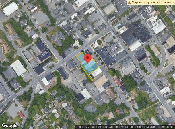  1217 Church St, Lynchburg, VA Parcel Map