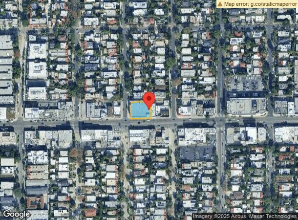  8175 Melrose Ave, Los Angeles, CA Parcel Map