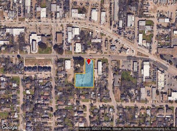  624 E 2Nd St, Irving, TX Parcel Map