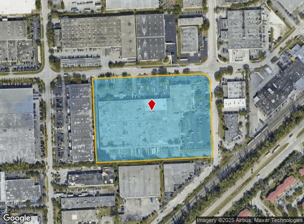 1400 Nw 159Th St, Miami, FL Parcel Map