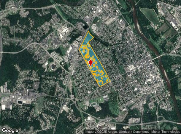 1301 College Ave, Fredericksburg, VA Parcel Map