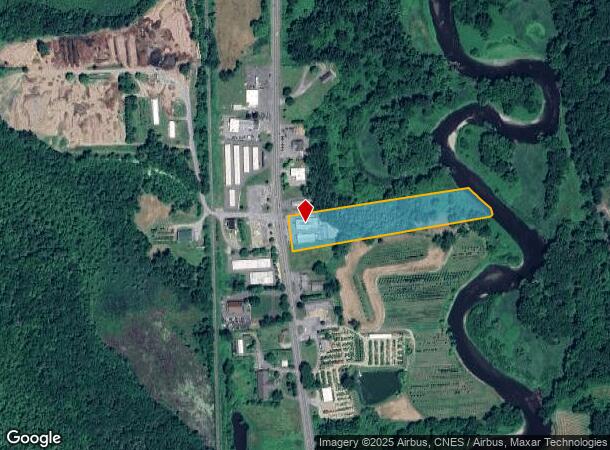 1876 N Main St, Sheffield, MA Parcel Map