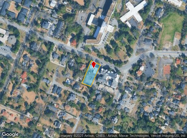  2116 Walton Way, Augusta, GA Parcel Map
