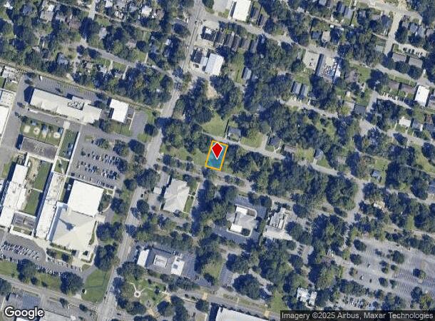  1108 Lexington Ave, Savannah, GA Parcel Map