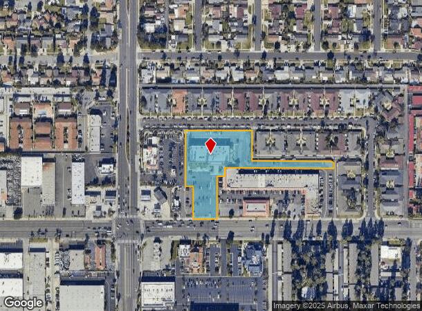  2035 E Ball Rd, Anaheim, CA Parcel Map