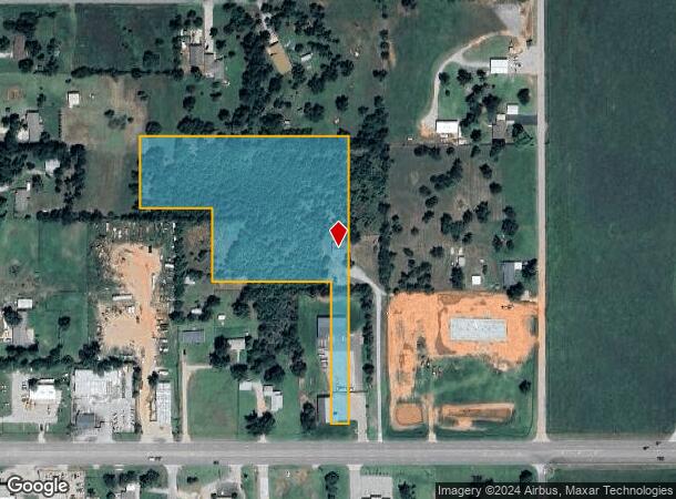  17 N Cemetery Rd, Tuttle, OK Parcel Map