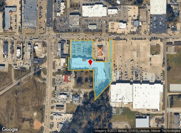  1905 W Thomas St, Hammond, LA Parcel Map