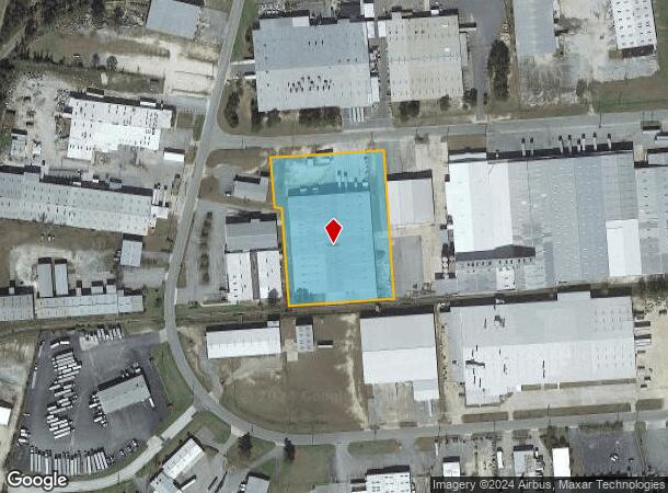  517 Highland Dr, Valdosta, GA Parcel Map