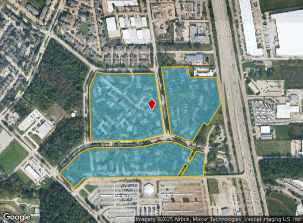 150 Dominion Park Dr, Houston, TX Parcel Map