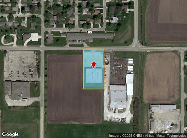  619 E 1St St, Gibson City, IL Parcel Map