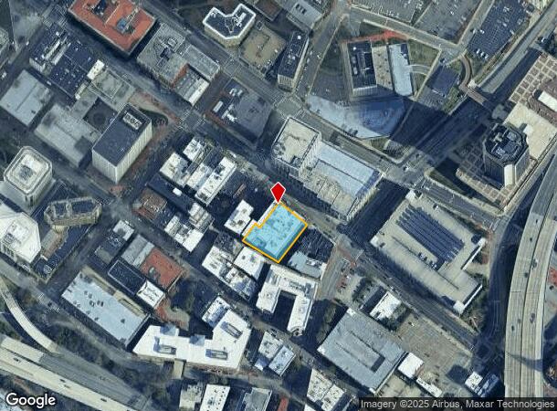  1309 E Main St, Richmond, VA Parcel Map