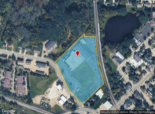 180 James St, Slinger, WI Parcel Map