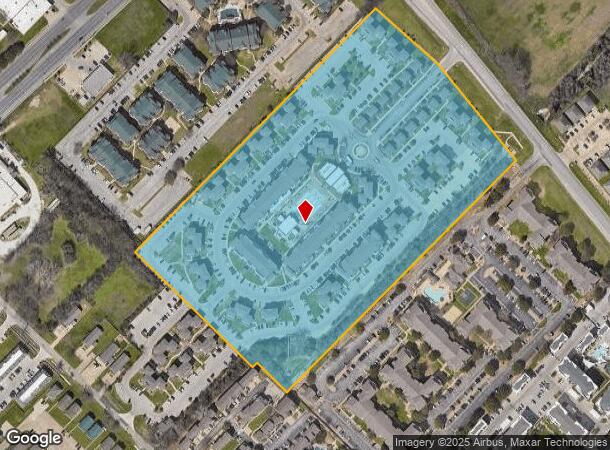  2255 S University Parks Dr, Waco, TX Parcel Map