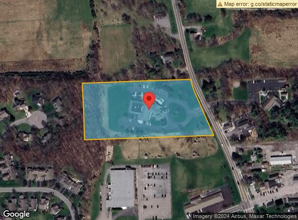  1321 Pittsford Mendon Rd, Mendon, NY Parcel Map