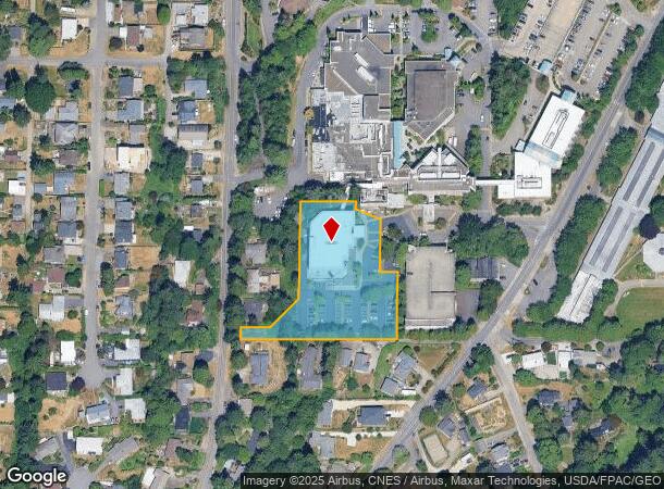 16259 Sylvester Rd Sw, Burien, WA Parcel Map