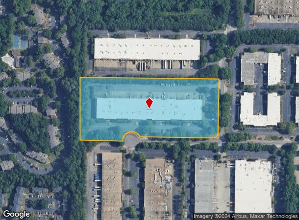  250 Hembree Rd, Roswell, GA Parcel Map