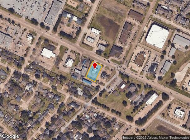  3016 Broadway St, Pearland, TX Parcel Map