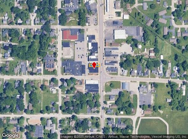 108 N Main St, Hebron, IN Parcel Map