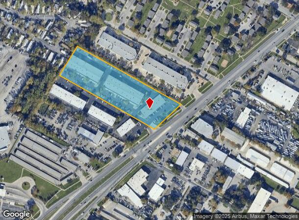 8222 N Lamar Blvd, Austin, TX Parcel Map