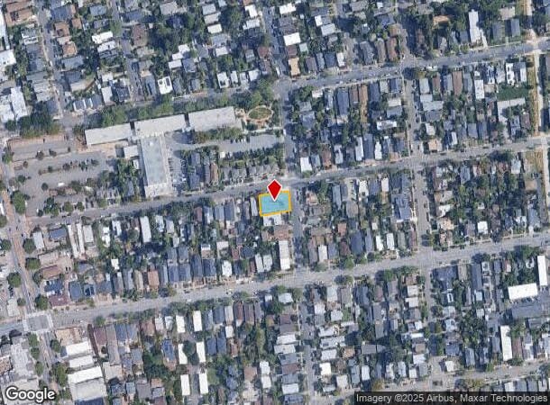  1728 Curtis St, Berkeley, CA Parcel Map