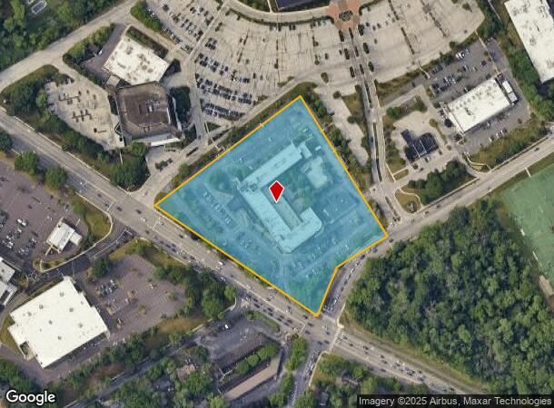 579 E Lancaster Ave, Wayne, PA Parcel Map