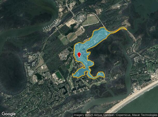 80 Old Cedar Ln, Johns Island, SC Parcel Map