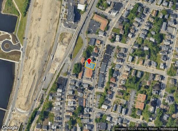 696 N Main St, Fall River, MA Parcel Map