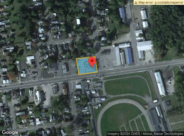  609 E Main St, Malone, NY Parcel Map