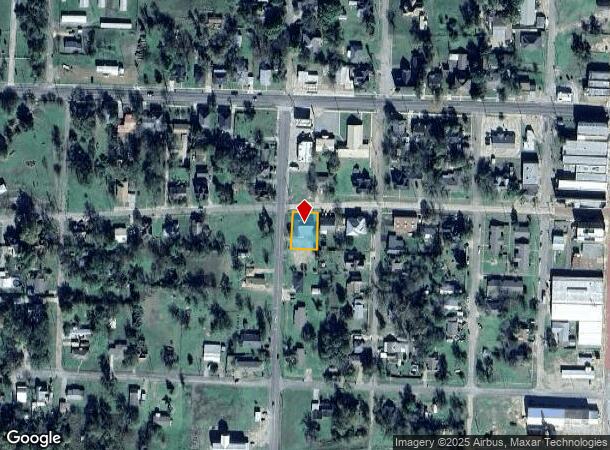 407 Market St W, Honey Grove, TX Parcel Map