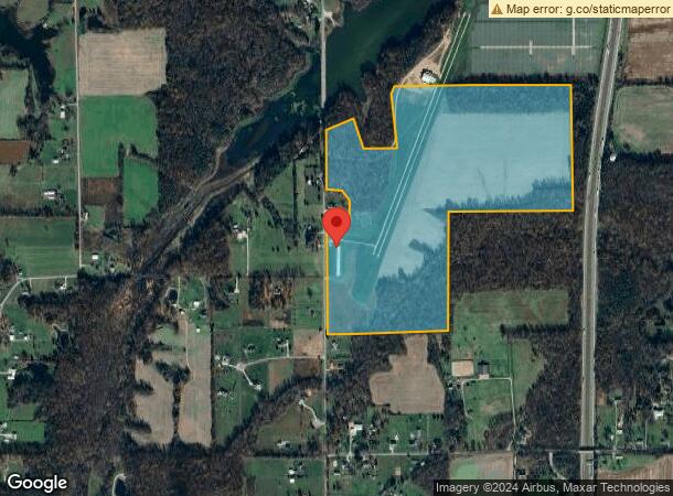  2527 S Lake Rd S, Scottsburg, IN Parcel Map