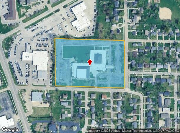 1800 46Th St Ne, Cedar Rapids, IA Parcel Map