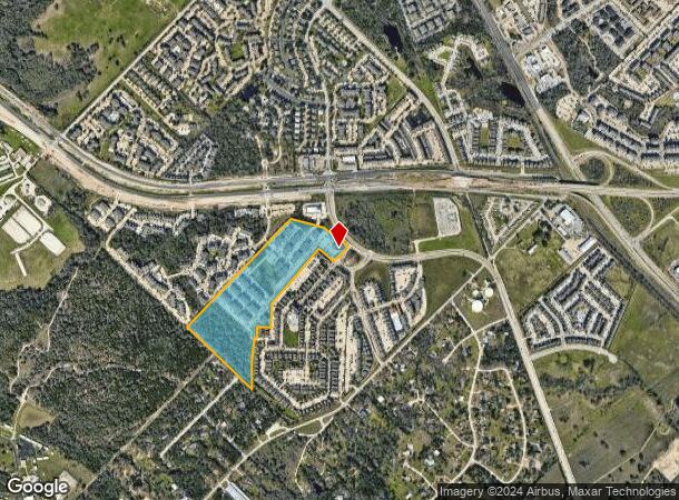  2200 Cottage Ln, College Station, TX Parcel Map