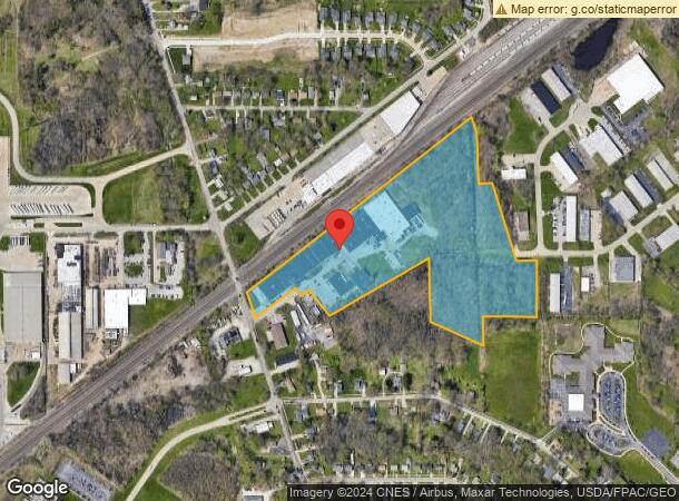  474 Newell St, Painesville, OH Parcel Map