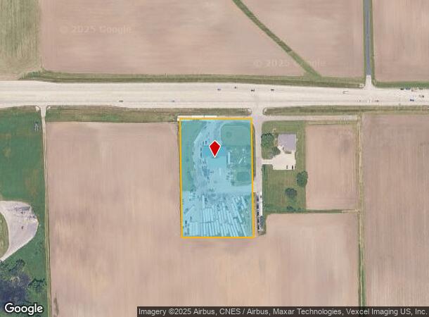  3815 E 181St Ave, Hebron, IN Parcel Map