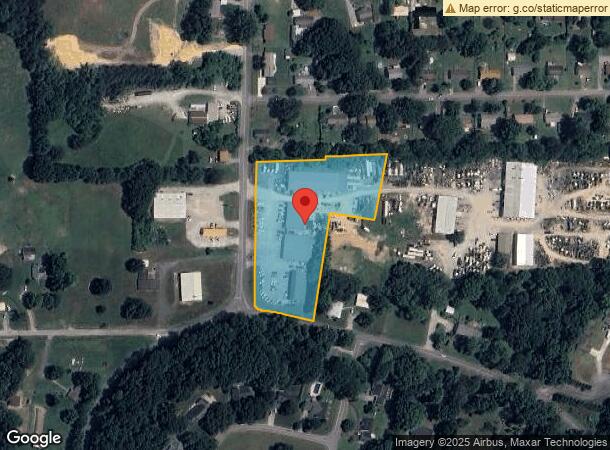  2697 Johnson Rd, Chickamauga, GA Parcel Map