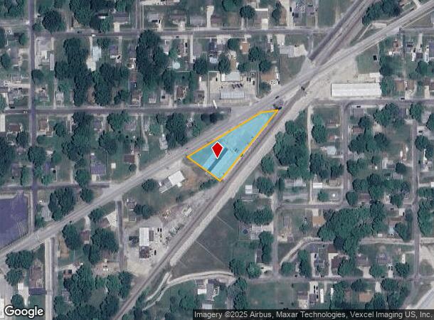 726 E Main St, Staunton, IL Parcel Map