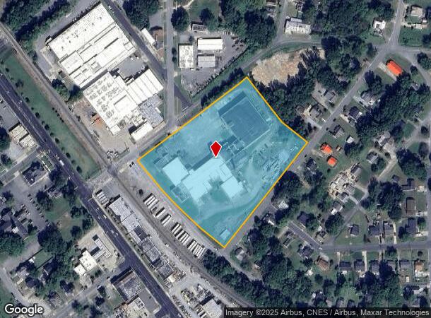 664 Gilmer St, Burlington, NC Parcel Map