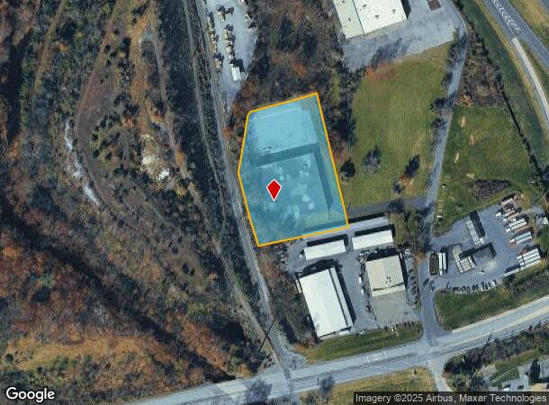 106 Commerce Ln, Easton, PA Parcel Map