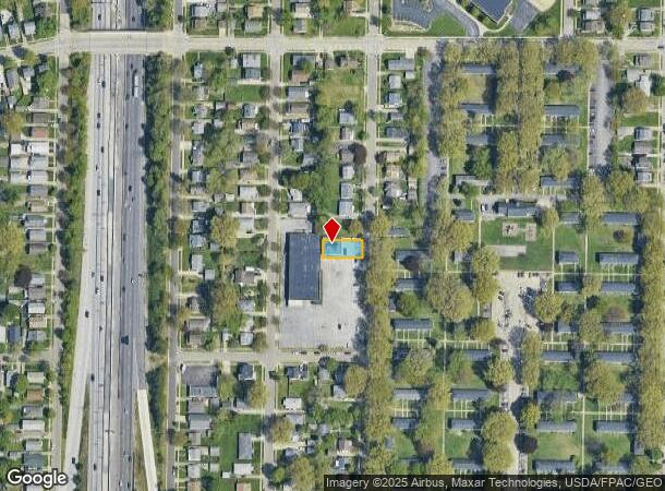  1010 Hammel St, Akron, OH Parcel Map