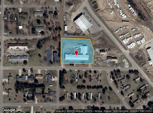  1110 W Center St, Chetek, WI Parcel Map