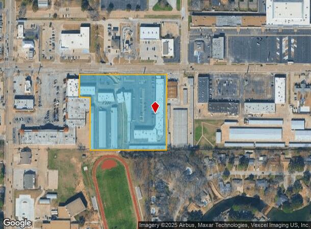  2304 W Park Row Dr, Pantego, TX Parcel Map