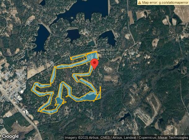  124 Devonshire Ave, West End, NC Parcel Map