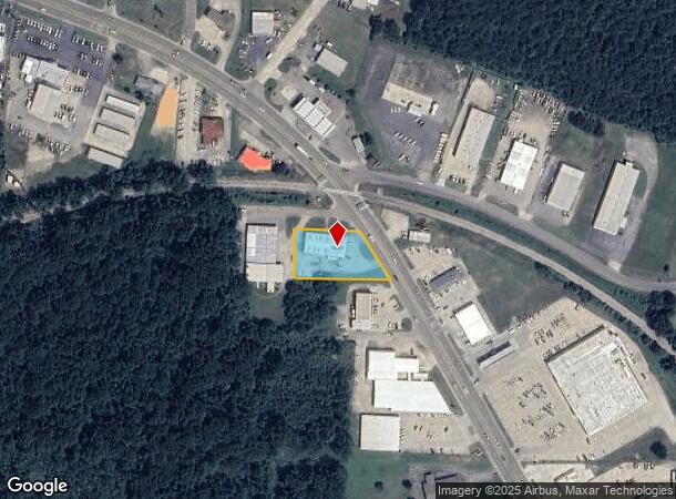  1110 N Hervey St, Hope, AR Parcel Map