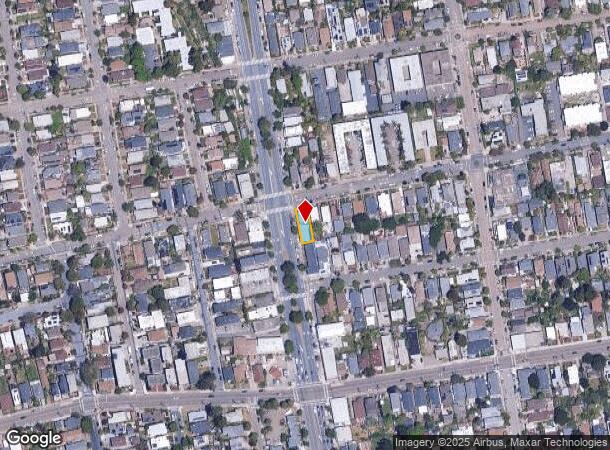 2903 Sacramento St, Berkeley, CA Parcel Map