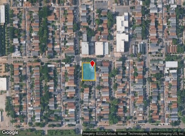  4813 S Damen Ave, Chicago, IL Parcel Map