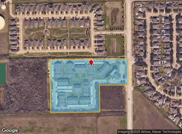  1710 Old Alvin Rd, Pearland, TX Parcel Map