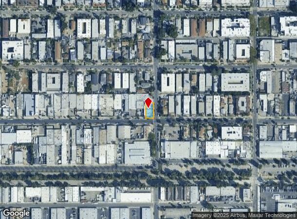  14701 Calvert St, Van Nuys, CA Parcel Map