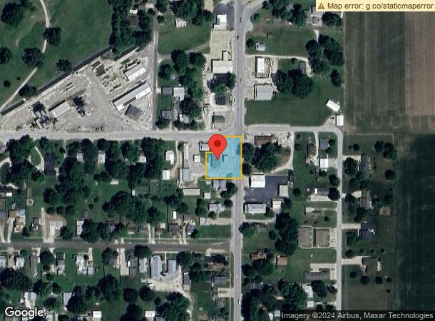  100 S Warsaw St, Ursa, IL Parcel Map