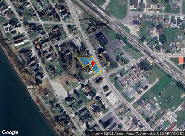 102 4Th St W, South Point, OH Parcel Map