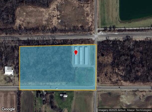 7301 Us Highway 12 W, Three Oaks, MI Parcel Map